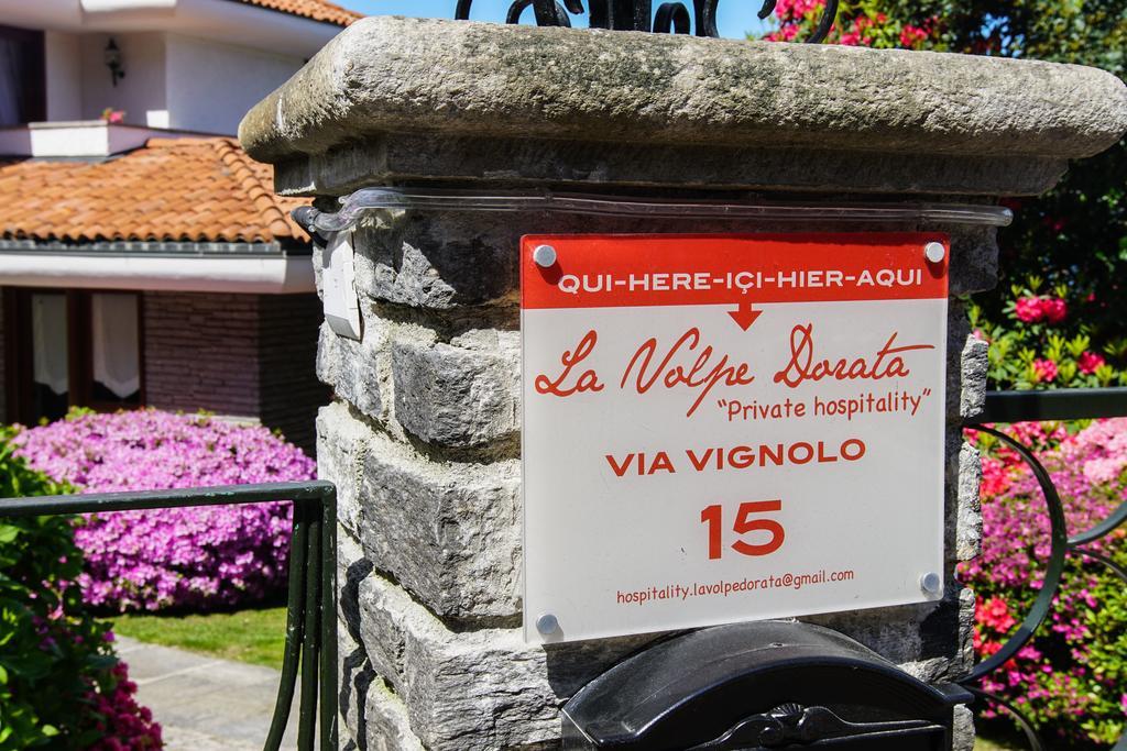 Bed and Breakfast La Volpe Dorata Stresa Exteriér fotografie